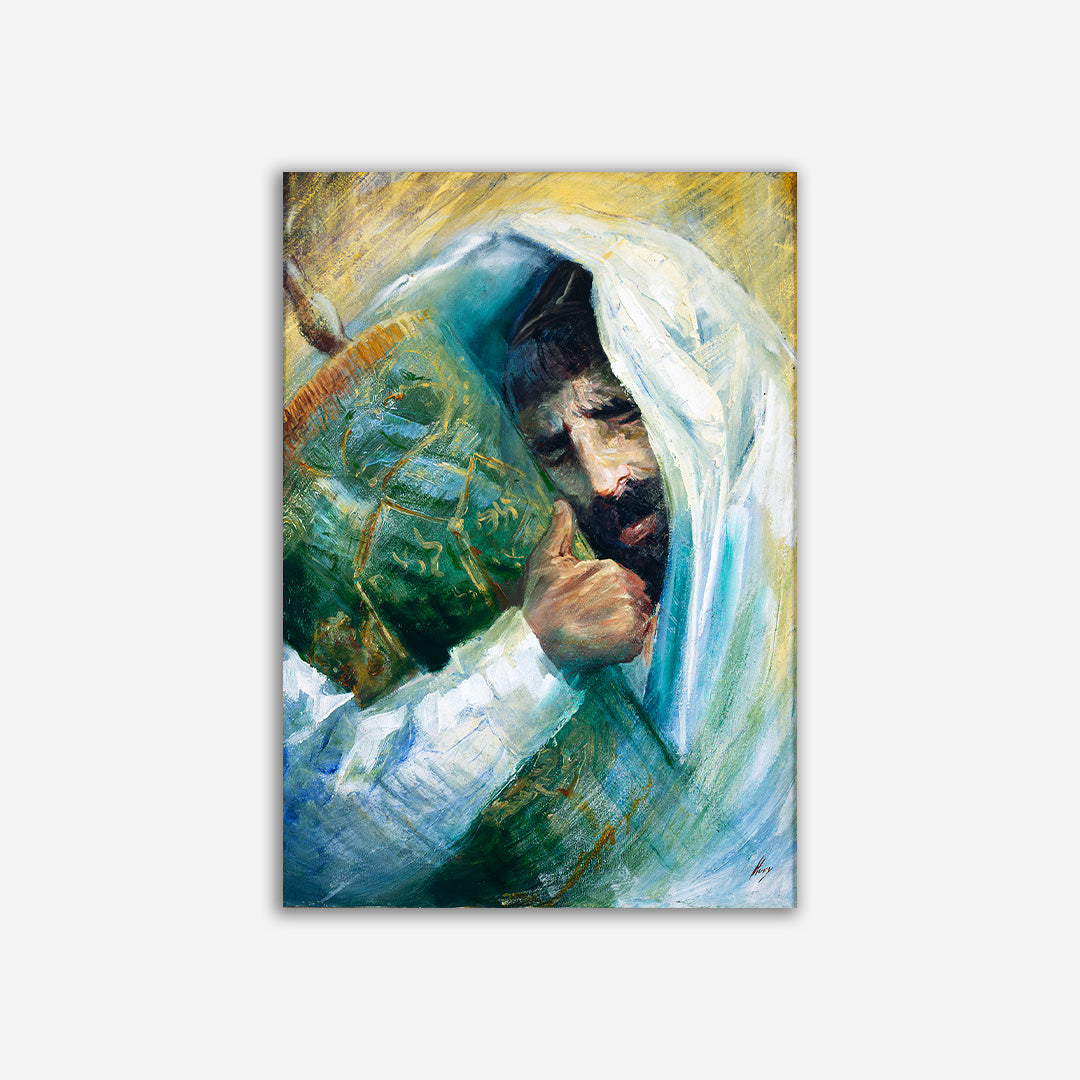 Hassid With the Tora book