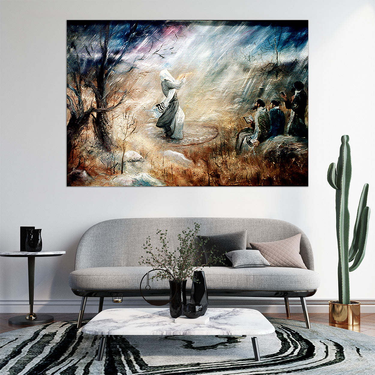 Honi the Circle-Maker as he prayed