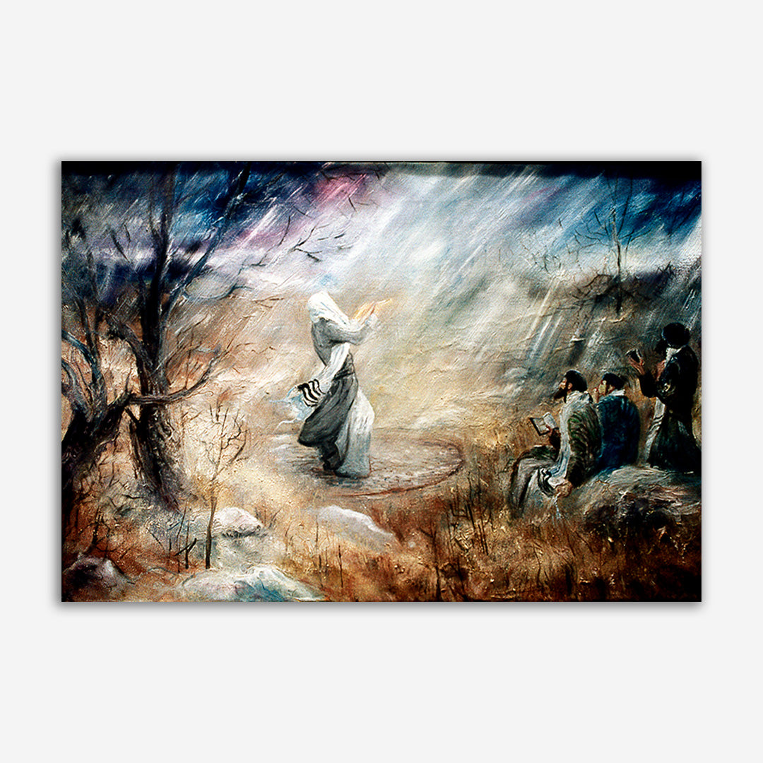 Honi the Circle-Maker as he prayed