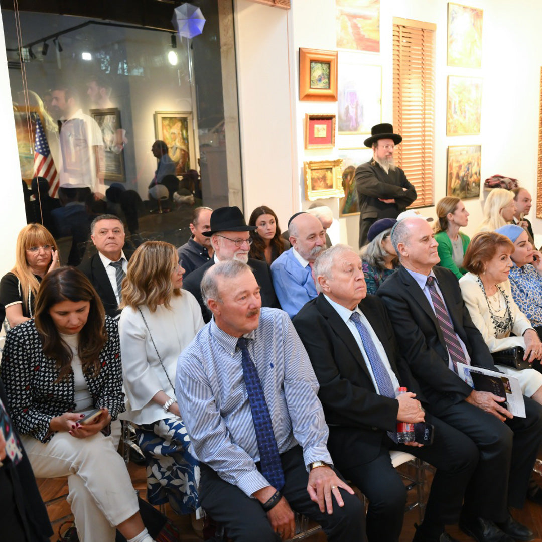 From Mea Shearim to the World’s Leading Galleries: The Artist Whose Painting Is Valued at $1.2 Million