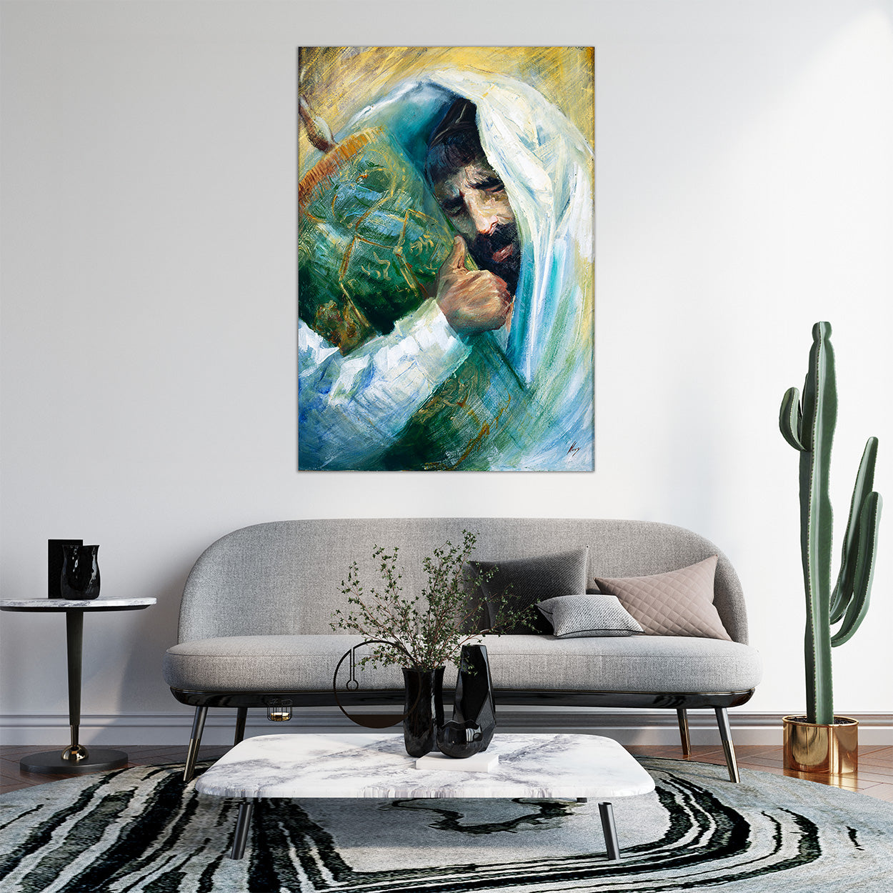 Hassid With the Tora book